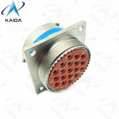 Qualität  19 Female Pins MIL-DTL-26482 Connector Electroless Nickel Finsh Mil Dtl 26482 Series Ii usine