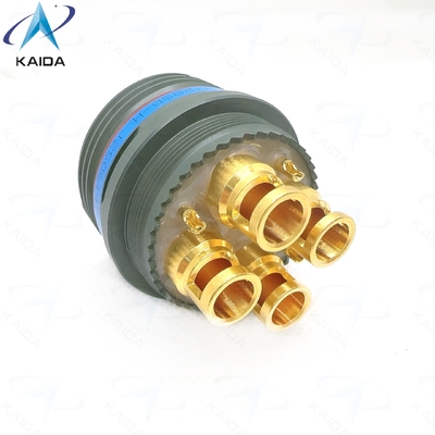 Qualität  6 Contact Olive Green Cadmium Plug for Exceptional Durability and Reliability.D38999 Series Epoxy Potting.D38999/26WJ28SB-H.Solder Power Contacts usine