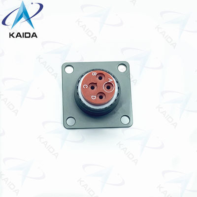 4 Stift weiblich MIL-DTL-38999 Serie 2 Dauerhaft hitzebeständig 38999 Serie Ii