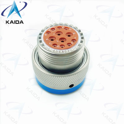 Goldveredelung MIL-DTL-26482 Steckverbinder Klammerkontakte Mil DTL 26482h 12 weibliche Pins