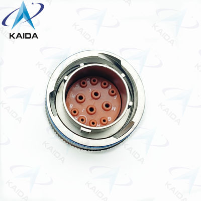 Goldveredelung MIL-DTL-26482 Steckverbinder Klammerkontakte Mil DTL 26482h 12 weibliche Pins