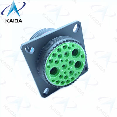 -55°C bis 125°C MIL-DTL-38999 Serie III mit Kontaktmaterial aus Kupferlegierung.Cadimum Olive Green.D38999/20WJ20AN