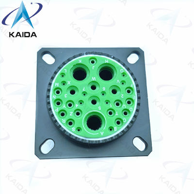 -55°C bis 125°C MIL-DTL-38999 Serie III mit Kontaktmaterial aus Kupferlegierung.Cadimum Olive Green.D38999/20WJ20AN
