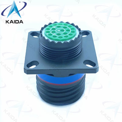 Olivengrün D38999 Serie 3 Kadmiumschalen 22 Weibliche Pins Mil Dtl Serie 38999