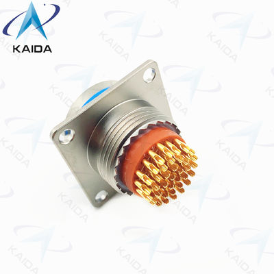 Aluminium Shell MIL-DTL-38999 Serie 2 37 männliche Pins MIL-DTL-38999 Steckverbinder
