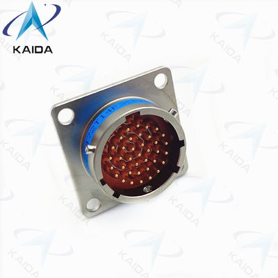 Aluminium Shell MIL-DTL-38999 Serie 2 37 männliche Pins MIL-DTL-38999 Steckverbinder