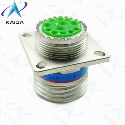 Kontakt mit Kupferlegierung MIL-DTL-38999 Serie 3 12 männliche Pins D38999 20FD97PN