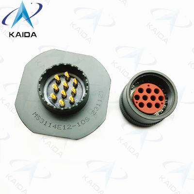 Gem-Nuss-Gehäuse MIL-DTL-26482 Serie I 10 weibliche Pins Mil DTL 26482 Steckverbinder