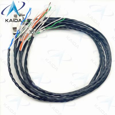Balck Wire MIL-DTL-83513 Mikro-D-Anschlüsse Messing Kupplungsmutter Mikro-D-Anschluss