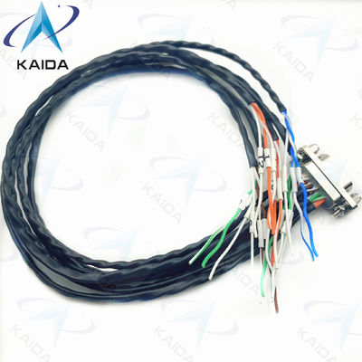Balck Wire MIL-DTL-83513 Mikro-D-Anschlüsse Messing Kupplungsmutter Mikro-D-Anschluss