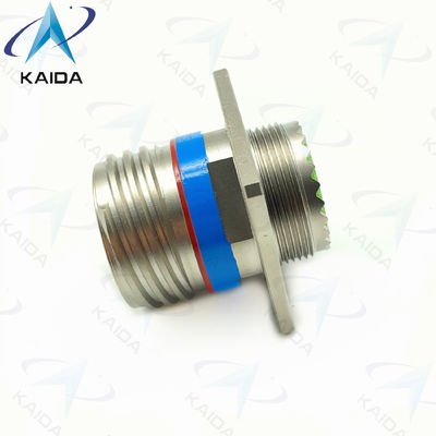 Quadratischer Flanschbehälter MIL-DTL-38999 Serie III mit 500 V Elektroless Nickel D38999/20FD31SA.8D Serie