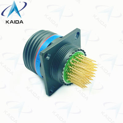 MIL-DTL-38999 Serie III Langer PCB-Schwanz Olivengrüner Cadmiumschalen D38999/20WE35PLN.8D-Serie