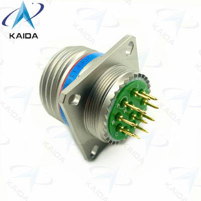 Kurze PCB-Schwanzart MIL-DTL-38999 Serie III Empfängeranschluss D38999/20FF11PCN Elektroless Nickel.8D-Serie