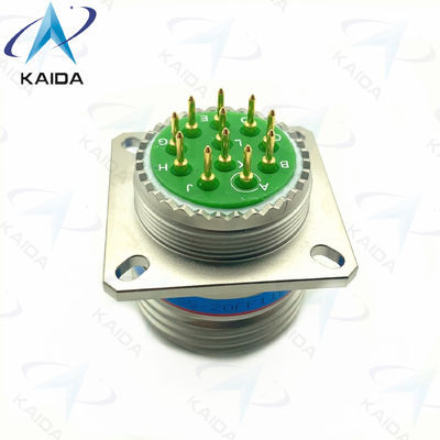 Kurze PCB-Schwanzart MIL-DTL-38999 Serie III Empfängeranschluss D38999/20FF11PCN Elektroless Nickel.8D-Serie