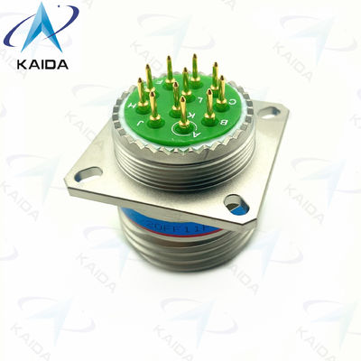 Kurze PCB-Schwanzart MIL-DTL-38999 Serie III Empfängeranschluss D38999/20FF11PCN Elektroless Nickel.8D-Serie