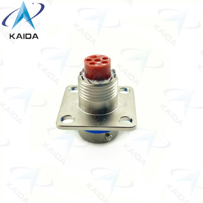 Thermoplastisches Isolatormaterial für MIL-DTL-38999 Serie II Krampfkontaktabschluss MS27472T08F35PN Elektroless Nickel