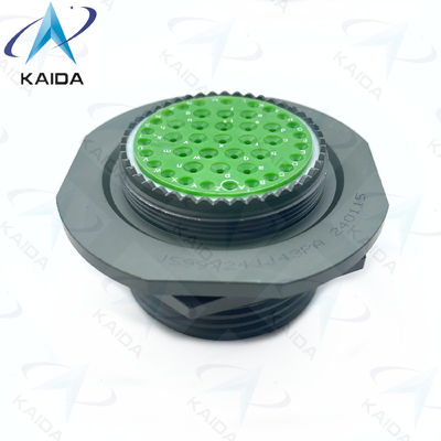 500V MIL-DTL-38999 Serie III 7A Jam Nut Empfänger D38999/24WJ43PA 43 männliche Pins.8D Serie