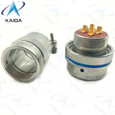 25A-300A Nennstrom Passivierter Stecker aus Edelstahl XCD22T4K1P40 mit Kabelklemm