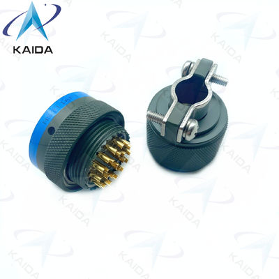 Gerade Stecker MIL-DTL-26482 Serie I mit Kabelklemm Zubehör MS3116F16-23S Olivengrün Cadmium 23 weibliche Pins