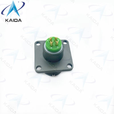 Schale Größe 11 MIL-DTL-38999 Serie I -55°C bis 125°C MS27496E11B04PA-H 4 Männliche Nadeln Olivengrün Cadmium Palting