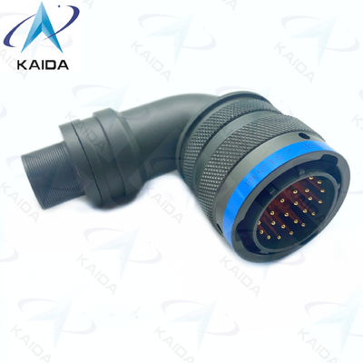 90 Grad Stecker Geschlecht Lötkontakt Endung MIL-DTL-26482 Serie I PT08E16-26P elektrisch leitendes Cadmium