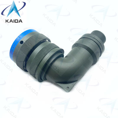 90 Grad Stecker Geschlecht Lötkontakt Endung MIL-DTL-26482 Serie I PT08E16-26P elektrisch leitendes Cadmium