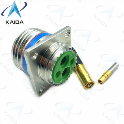 Twinax Kontaktmaterial Kupferlegierung MIL-DTL-38999 Serie III -55°C bis 125°C D38999/20KE22SC 4 Weibliche Pins aus Edelstahl