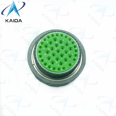 Kontaktmaterial aus Kupferlegierung Einfügung 25-43 für MIL-DTL-38999 Serie I MS27467T25B43PA Olivengrünes Cadmium