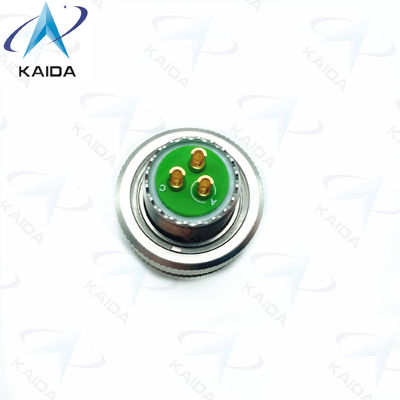 Passivierte Schale aus Edelstahl MIL-DTL-38999 Serie I Schale Größe 13 MS27467T13E03PN-H 3 männliche Pins