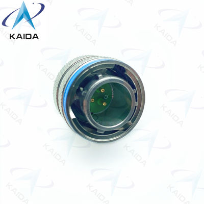 Passivierte Schale aus Edelstahl MIL-DTL-38999 Serie I Schale Größe 13 MS27467T13E03PN-H 3 männliche Pins