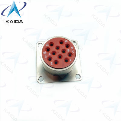 Harte Umgebungen XC24F12K1D1 Elektroless Nickel-Konnektor-Schale mit 12 Kontakten