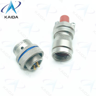 YGD-Serie YGD26N1003K32 Steckverbinder Elektroless Nickel 3 weibliche Stifte