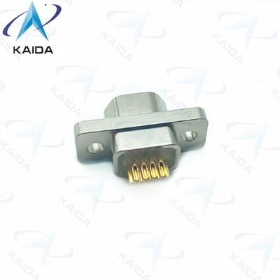 Langlebige rechteckige Steckverbinder mit Nennspannung von 500V -55 bis 125°C M83513/02-AN 9 Pins