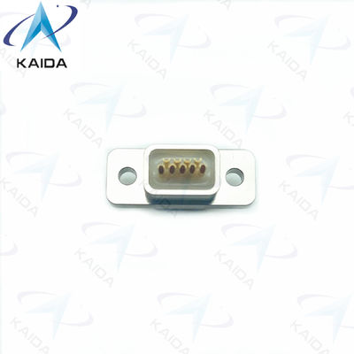 Langlebige rechteckige Steckverbinder mit Nennspannung von 500V -55 bis 125°C M83513/02-AN 9 Pins