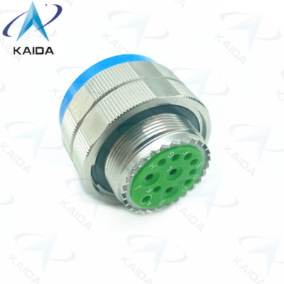 Vergoldete 11 Kontakte MIL-DTL-38999 Serie 3 Steckverbinder.D38999/26KE11PN.Edelstahl passivisierte 8D-Serie
