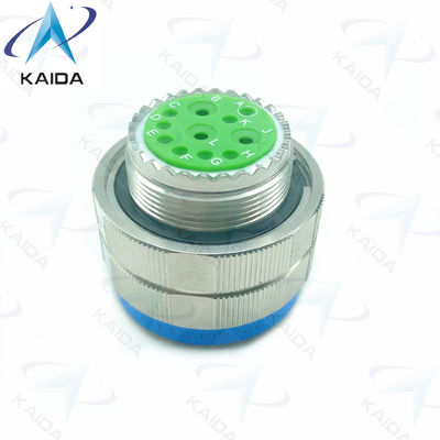 Vergoldete 11 Kontakte MIL-DTL-38999 Serie 3 Steckverbinder.D38999/26KE11PN.Edelstahl passivisierte 8D-Serie