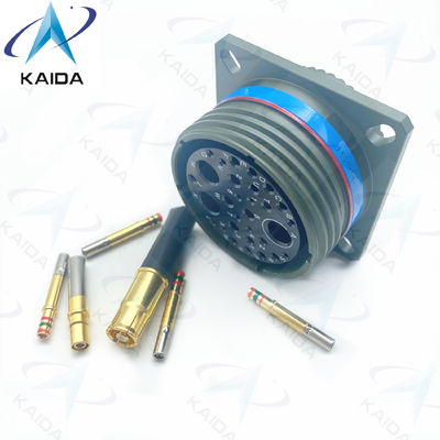 Gold-Crimp-Kontakt MIL-DTL-38999 Serie III Olivengrüne Cadmium-Schale 7A Spannung 500V.D38999/20WJ20SN.8D Serie