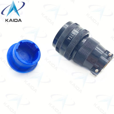 Y11X-Serie Schwarz-Anodisiertes Aluminium-Solder-Kreislauf-Stromanschluss Stecker Y11X-1210TK2