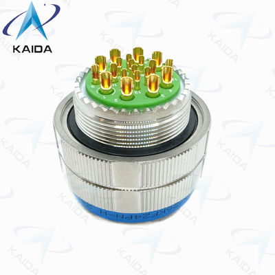 MIL-DTL-38999 Serie 3 Kupferlegierung Kontakte Stecker Edelstahl Schale 20 Kontakte Gold Veredelung