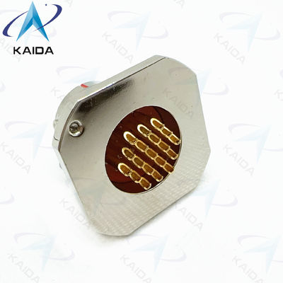 Kreisförmiges Behälter mit Aluminium-Stiften der Baureihe Y11P für PCB-Low-Current-Mount Y11H-1419ZJ14. Hermetisches Behälter.