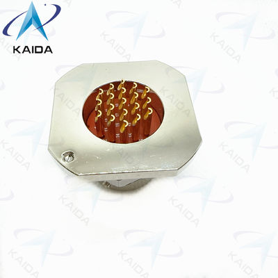 Kreisförmiges Behälter mit Aluminium-Stiften der Baureihe Y11P für PCB-Low-Current-Mount Y11H-1419ZJ14. Hermetisches Behälter.