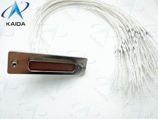 500V Spannungsbewertung Gold über Nickel Rechteckstecker für dauerhafte Verbindung J30J-100TJK-Q.100 Weibliche Pins