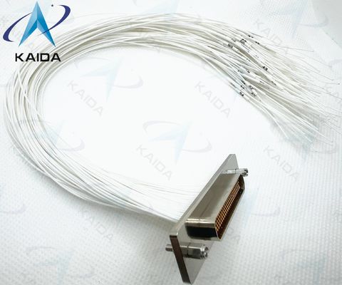 500V Spannungsbewertung Gold über Nickel Rechteckstecker für dauerhafte Verbindung J30J-100TJK-Q.100 Weibliche Pins