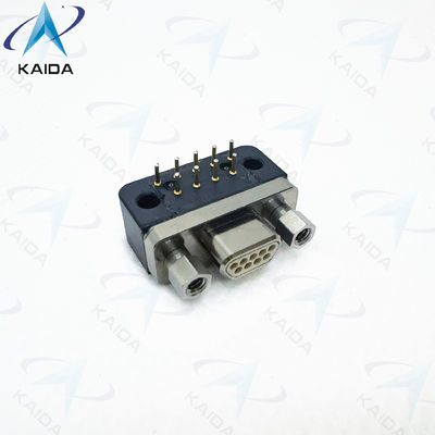 MWDM2L-9PCBRR3-110 MIL-DTL-83513 51-Kontakt-Rechtswinkel durch Loch PCB Kupferlegierungsbehälter MWDM-Serie Glenair