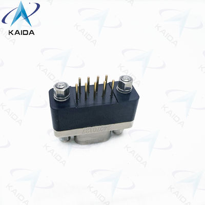 Vertikale MIL-DTL-83513 Rechteck-Steckdose Micro D PCB-Konnektor Gold über Nickel Kontaktplattierung GMR7580-9S2BPN
