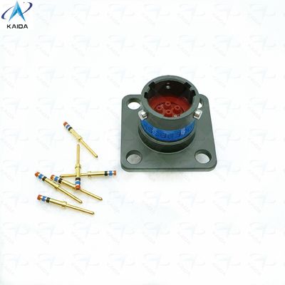 7.5 Amper Kupferlegierung Krempfhalter mit Goldplattierung aus Thermoplast.MS27508E8B35P.Box-Häusehalter.JTP02