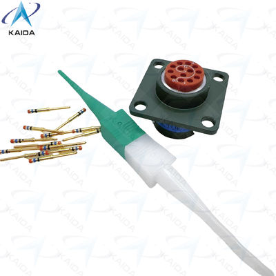 7.5A 13-Kontakt MIL-DTL-38999 Serie 2 Anschluss mit Krampf Endung MS27508E10B35P.JTP02 Box Montage Behälter