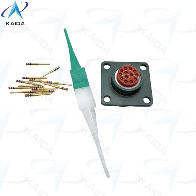 7.5A 13-Kontakt MIL-DTL-38999 Serie 2 Anschluss mit Krampf Endung MS27508E10B35P.JTP02 Box Montage Behälter