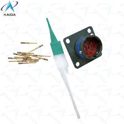 7.5A 13-Kontakt MIL-DTL-38999 Serie 2 Anschluss mit Krampf Endung MS27508E10B35P.JTP02 Box Montage Behälter