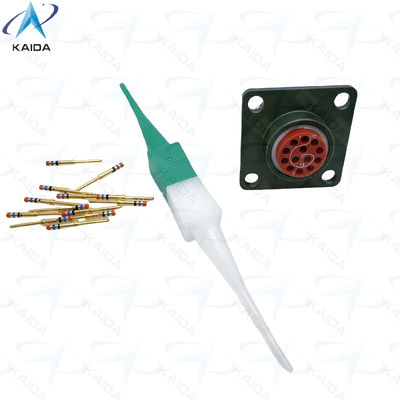 7.5A 13-Kontakt MIL-DTL-38999 Serie 2 Anschluss mit Krampf Endung MS27508E10B35P.JTP02 Box Montage Behälter